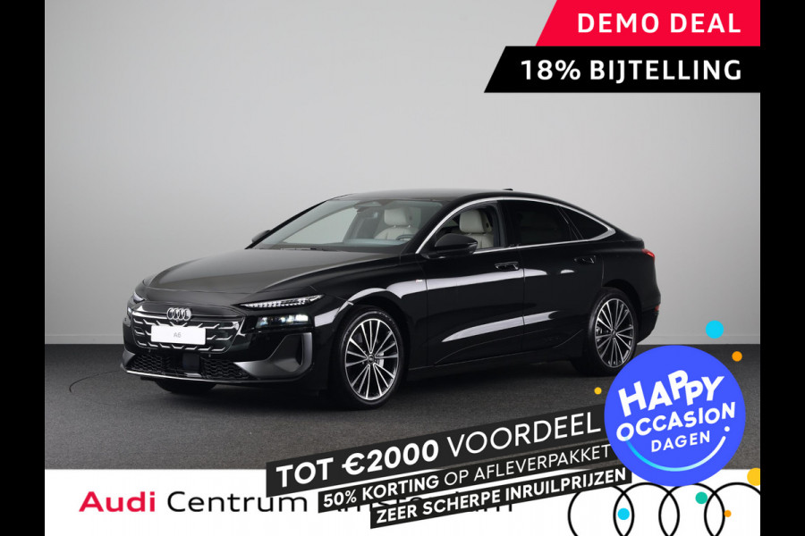 Audi A6 Sportback e-tron Advanced edition 100kWh performance 367pk | Private Lease vanaf € 1.042,- per maand | Winterpakket | Beige leder interieur | Privacy glass | Tech pro | MMI Bijrijdersscherm