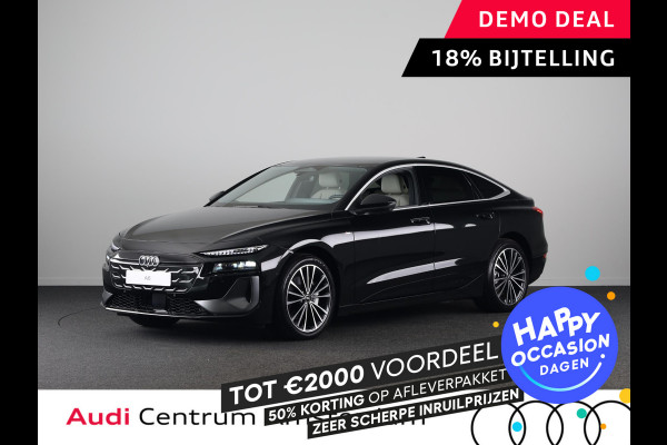 Audi A6 Sportback e-tron Advanced edition 100kWh performance 367pk | Private Lease vanaf € 1.042,- per maand | Winterpakket | Beige leder interieur | Privacy glass | Tech pro | MMI Bijrijdersscherm
