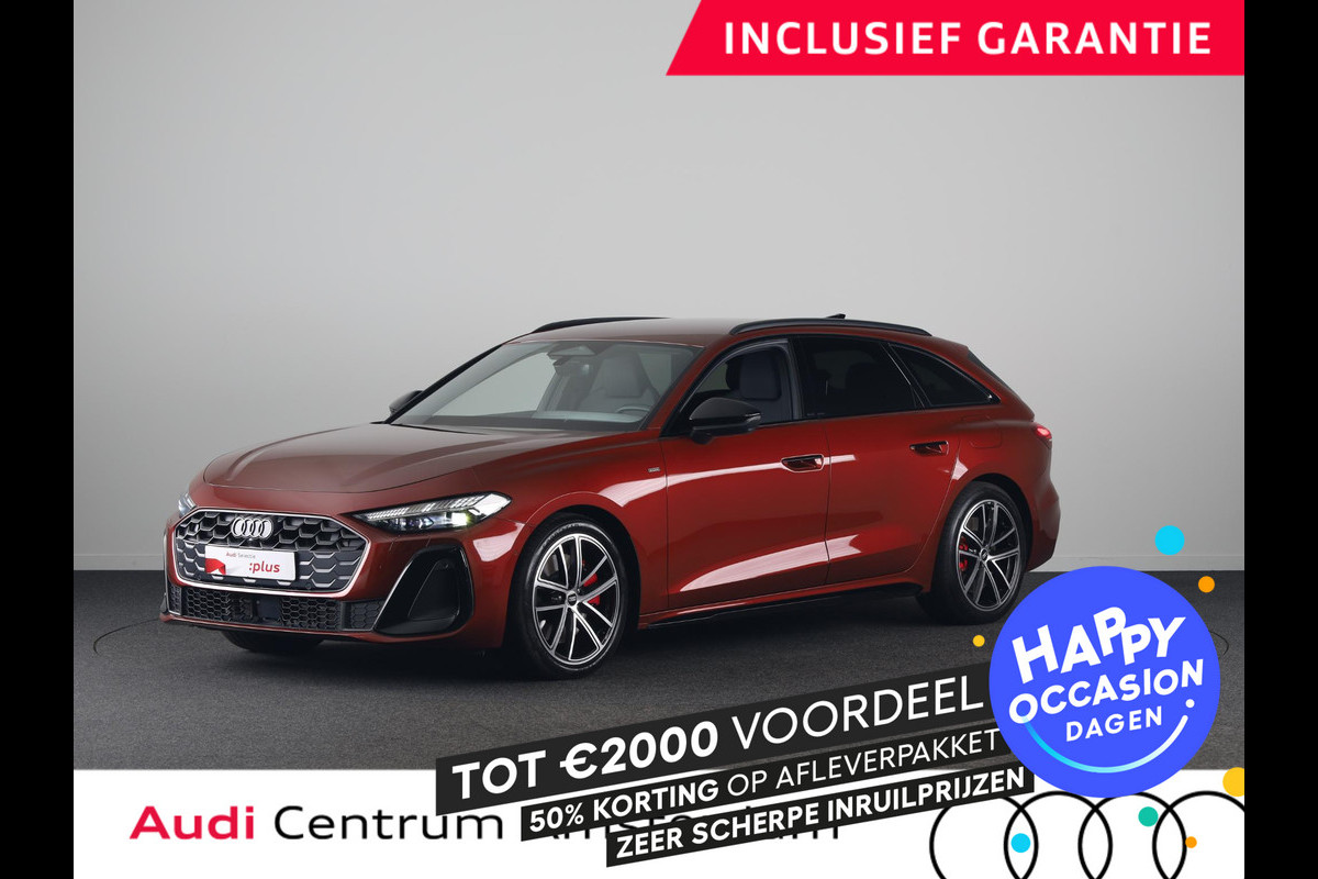 Audi A5 Avant 2.0 e-hybrid quattro S edition Quattro 367pk | Private lease vanaf €1016,- | Lederen bekleding | MMI Bijrijdersscherm | Elektrisch verstelbare voorstoel met geheugen