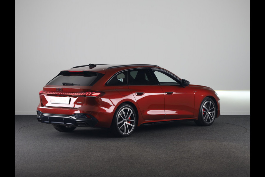 Audi A5 Avant 2.0 e-hybrid quattro S edition Quattro 367pk | Private lease vanaf €1016,- | Lederen bekleding | MMI Bijrijdersscherm | Elektrisch verstelbare voorstoel met geheugen
