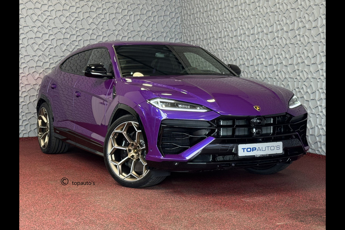 Lamborghini Urus 4.0 V8 SE 800 PK ALLE OPTIES/CARBON /AD PERSONAM/ VIOLA MITHRAS/ PANO / MASSAGE phev . Viola Mithras