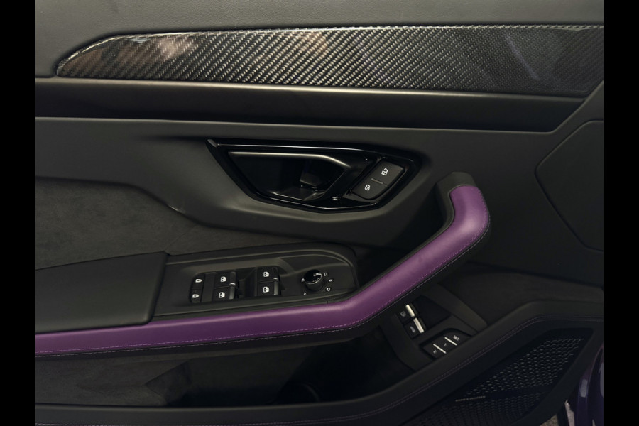 Lamborghini Urus 4.0 V8 SE 800 PK ALLE OPTIES/CARBON /AD PERSONAM/ VIOLA MITHRAS/ PANO / MASSAGE phev . Viola Mithras