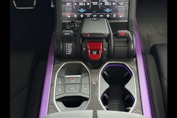 Lamborghini Urus 4.0 V8 SE 800 PK ALLE OPTIES/CARBON /AD PERSONAM/ VIOLA MITHRAS/ PANO / MASSAGE phev . Viola Mithras