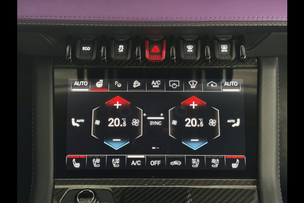 Lamborghini Urus 4.0 V8 SE 800 PK ALLE OPTIES/CARBON /AD PERSONAM/ VIOLA MITHRAS/ PANO / MASSAGE phev . Viola Mithras
