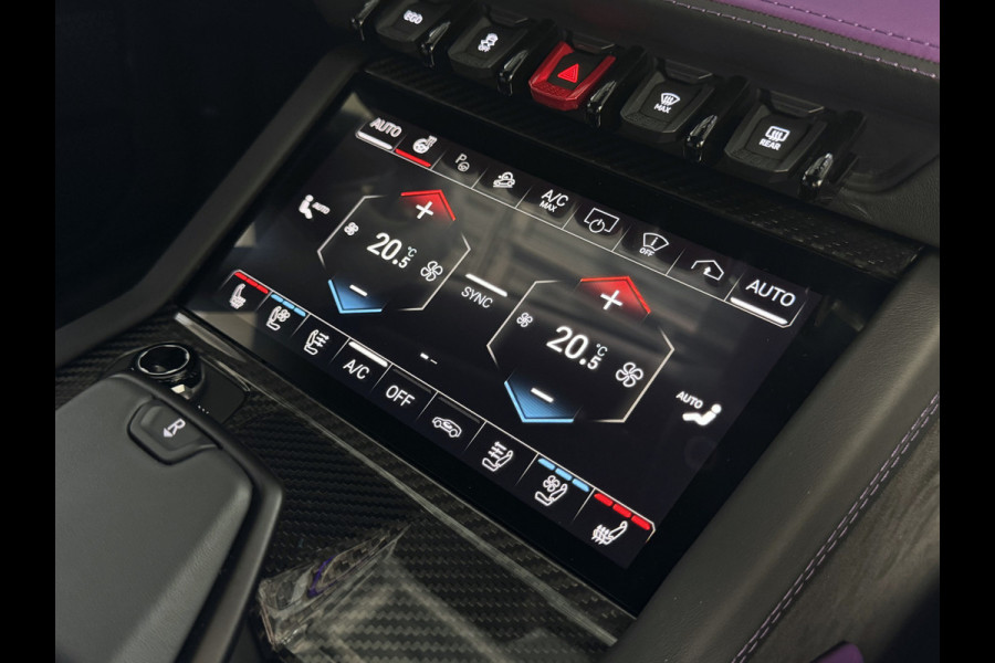 Lamborghini Urus 4.0 V8 SE 800 PK ALLE OPTIES/CARBON /AD PERSONAM/ VIOLA MITHRAS/ PANO / MASSAGE phev . Viola Mithras