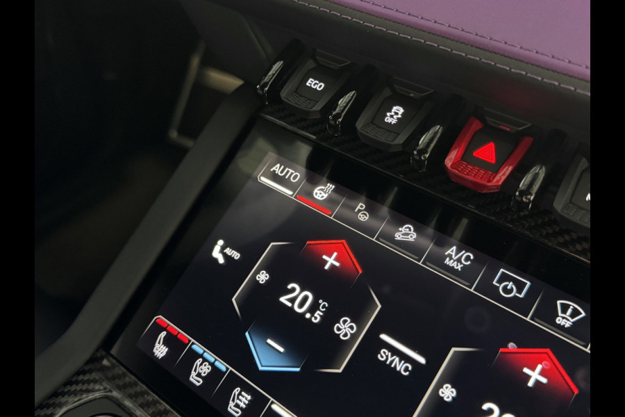 Lamborghini Urus 4.0 V8 SE 800 PK ALLE OPTIES/CARBON /AD PERSONAM/ VIOLA MITHRAS/ PANO / MASSAGE phev . Viola Mithras