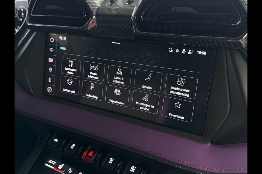 Lamborghini Urus 4.0 V8 SE 800 PK ALLE OPTIES/CARBON /AD PERSONAM/ VIOLA MITHRAS/ PANO / MASSAGE phev . Viola Mithras