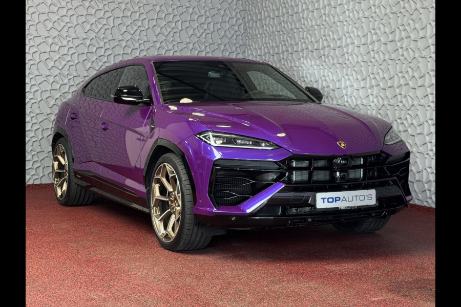 Lamborghini Urus 4.0 V8 SE 800 PK ALLE OPTIES/CARBON /AD PERSONAM/ VIOLA MITHRAS/ PANO / MASSAGE phev . Viola Mithras