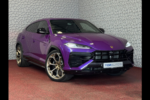 Lamborghini Urus 4.0 V8 SE 800 PK ALLE OPTIES/CARBON /AD PERSONAM/ VIOLA MITHRAS/ PANO / MASSAGE phev . Viola Mithras