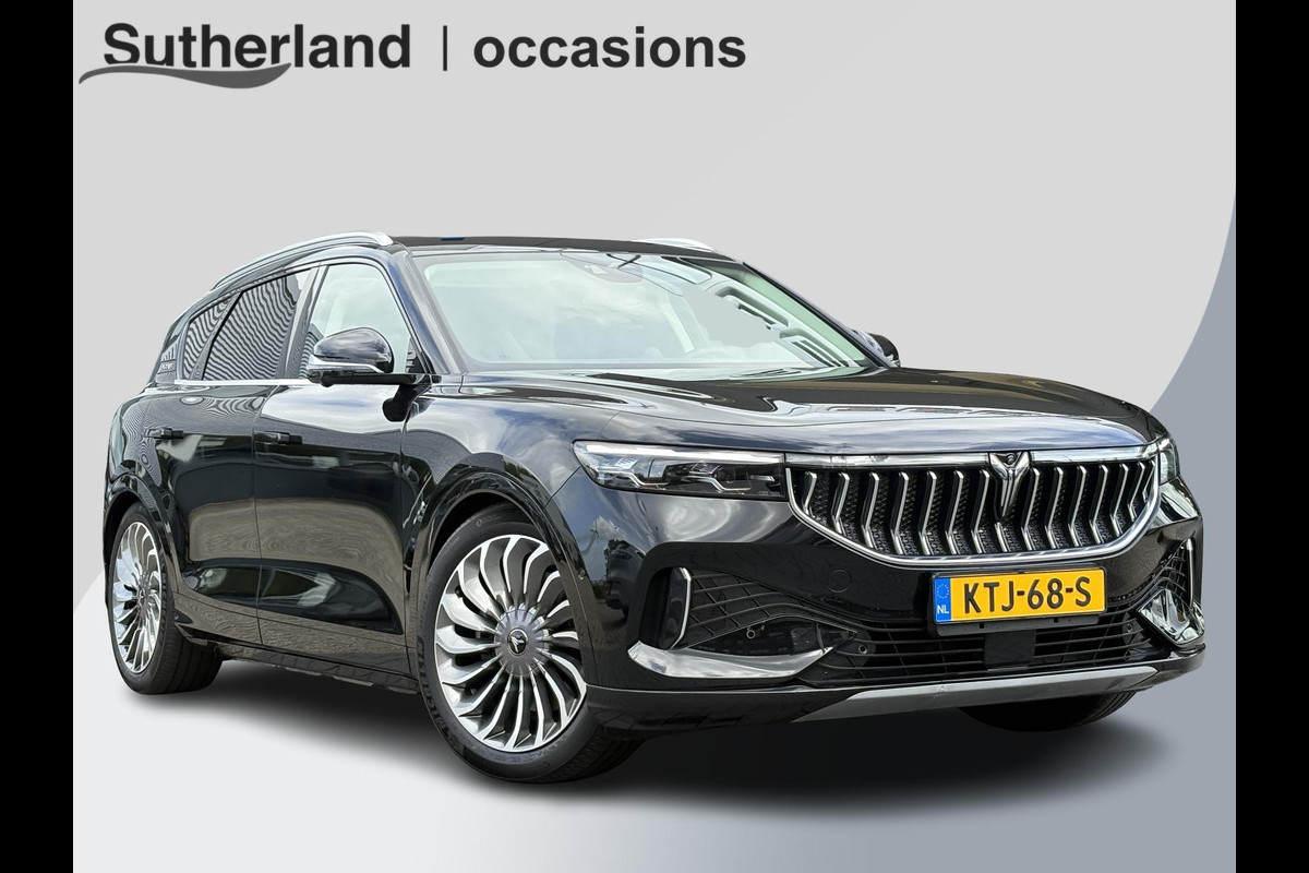 VOYAH Free Flagship 4WD 106 kWh | Panoramadak | Dynaudio Hi-FI | 360° Camera | Luchtvering | Adaptieve Cruise Control | Dodehoekassistent | Elektrisch Verstelbare Stoelen + Massage | Stoelverwarming | Stoelventilatie | Sfeerverlichting |
