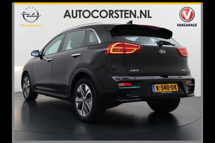 Kia e-Niro DynamicLine 64kWh 204PK Warmtepomp SOH 98% Camera Adap.Cruise Stoel+Stuurverwarming Navi Ecc Apple Carplay Android Auto Pdc Isofix Lane Assist VESS Regen-Lichtsensor 1e Eigenaar Origineel Nederlandse Auto