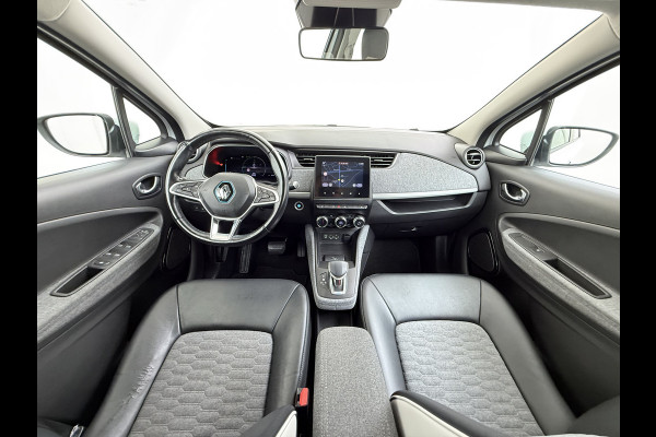 Renault ZOE 52kWh SOH 90% Incl. Accu Warmtepomp Stuur+Stoelverwarming Navi Keyless Apple Carplay/Android Auto Cruise Control Pdc R110 Life Regen-Lichtsensor Lane Assist Lmv 16" Led Isofix Facelift