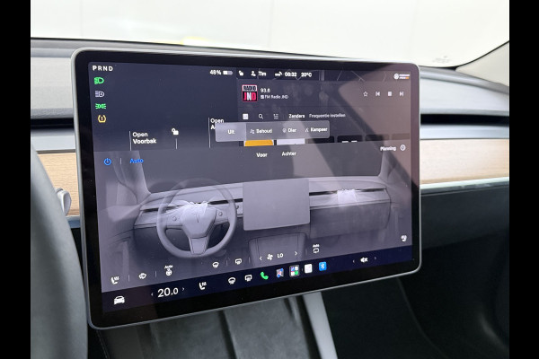 Tesla Model 3 RWD 60kWh Warmtepomp LFP-Accu SOH 91% Traffic Aware Cruise Control+Autom.Sturen Camera's Navi Ecc Stoel+Stuurverwarming Elek.Ach Lmv 19" AMD Ryzen™ Elek.Stoelen+Memory Isofix Regen-Lichtsensor 1e Eigenaar Origineel Nederlandse Auto