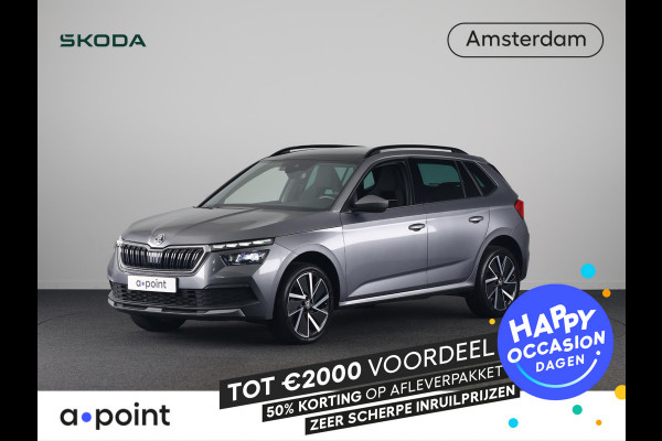 Škoda Kamiq Sport Business 1.0 TSI 110pk DSG-7 | Panoramadak | Navigatie | Parkeercamera | Cirtual Cockpit | Led koplampen | 18 inch Lichtmetalen velgen