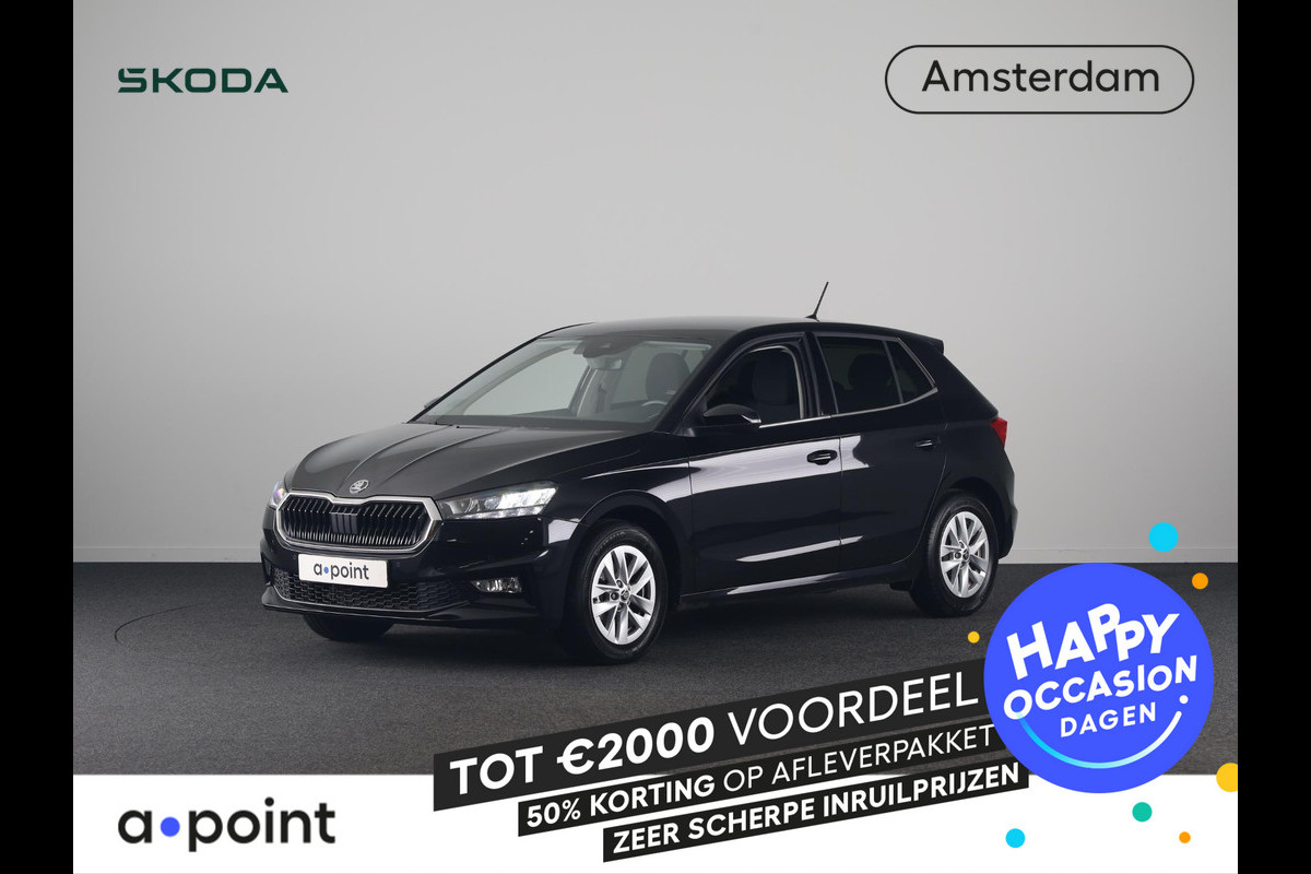 Škoda Fabia Business Edition 1.0 TSI 95PK | Verlengde garantie | Navigatie via App | Parkeersensoren | Achteruitrijcamera | Stoelverwarming |