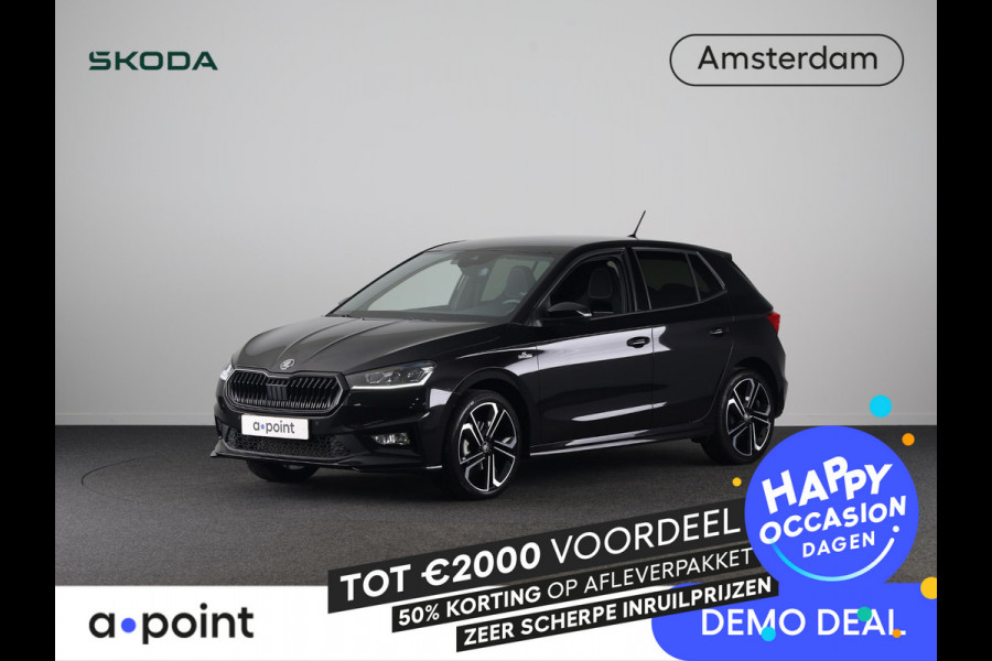 Škoda Fabia 1.0 TSI Monte Carlo 115pk DSG-7 | Led Matrix | 18 inch | Navigatiepakket | Adaptive Cruise Control | Stoelverwarming