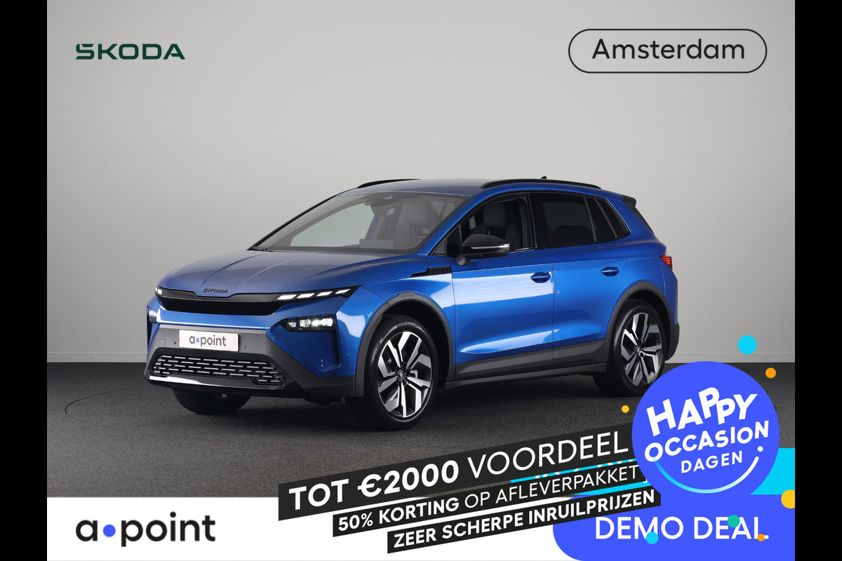 Škoda Elroq 85 Sportline 286pk | Pluspakket | Trekhaak | Adaptief onderstel | Warmtepomp | Verw. voorruit |