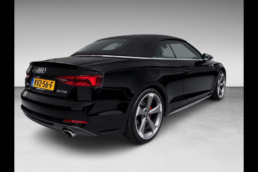 Audi A5 CABRIOLET 40 TFSI 3X S-LINE RS-LEDER/STOELMASSAGE/CAM/DAB/CARPLAY/V-COCKPIT///