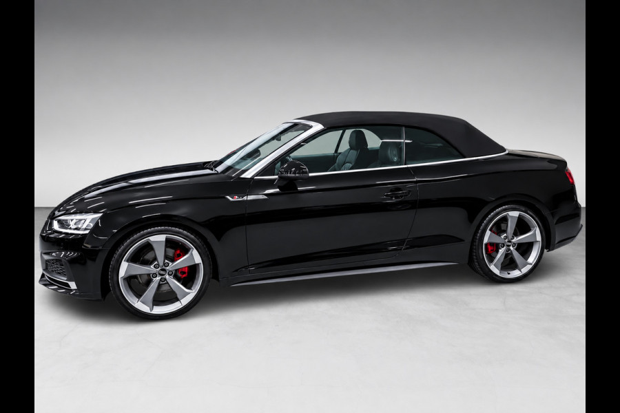 Audi A5 CABRIOLET 40 TFSI 3X S-LINE RS-LEDER/STOELMASSAGE/CAM/DAB/CARPLAY/V-COCKPIT///