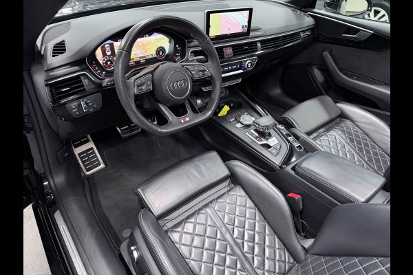 Audi A5 CABRIOLET 40 TFSI 3X S-LINE RS-LEDER/STOELMASSAGE/CAM/DAB/CARPLAY/V-COCKPIT///