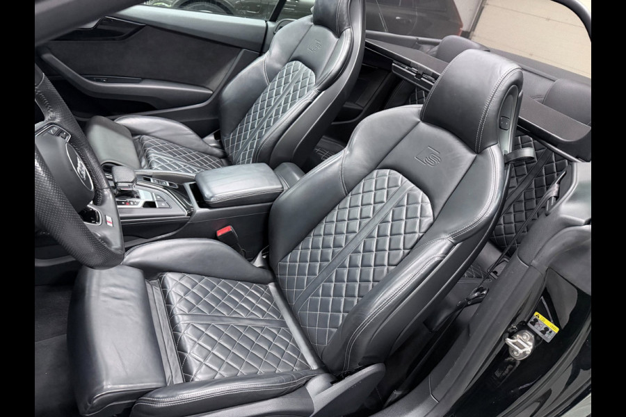 Audi A5 CABRIOLET 40 TFSI 3X S-LINE RS-LEDER/STOELMASSAGE/CAM/DAB/CARPLAY/V-COCKPIT///