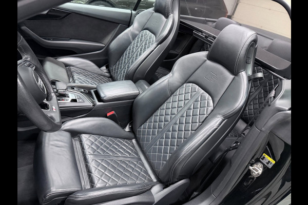 Audi A5 CABRIOLET 40 TFSI 3X S-LINE RS-LEDER/STOELMASSAGE/CAM/DAB/CARPLAY/V-COCKPIT///