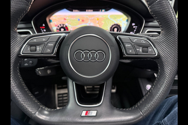 Audi A5 CABRIOLET 40 TFSI 3X S-LINE RS-LEDER/STOELMASSAGE/CAM/DAB/CARPLAY/V-COCKPIT///
