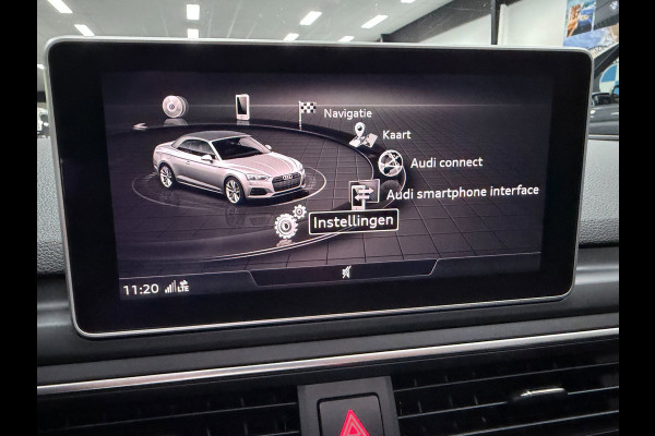 Audi A5 CABRIOLET 40 TFSI 3X S-LINE RS-LEDER/STOELMASSAGE/CAM/DAB/CARPLAY/V-COCKPIT///