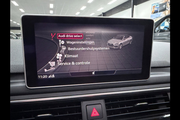 Audi A5 CABRIOLET 40 TFSI 3X S-LINE RS-LEDER/STOELMASSAGE/CAM/DAB/CARPLAY/V-COCKPIT///