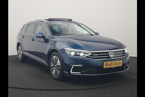Volkswagen Passat 1.4 TSI PHEV GTE Business 218pk Dealer O.H. | Trekhaak Af Fabriek | Panodak | Head Up | Adaptive Cruise | 360 Camera | Dynaudio | Lederen Sportstoelen Memory & Massage | IQ Light | Stoelen & Stuur Verwarmd | Blis | Keyless | Apple Carplay | Plug In Hybrid |
