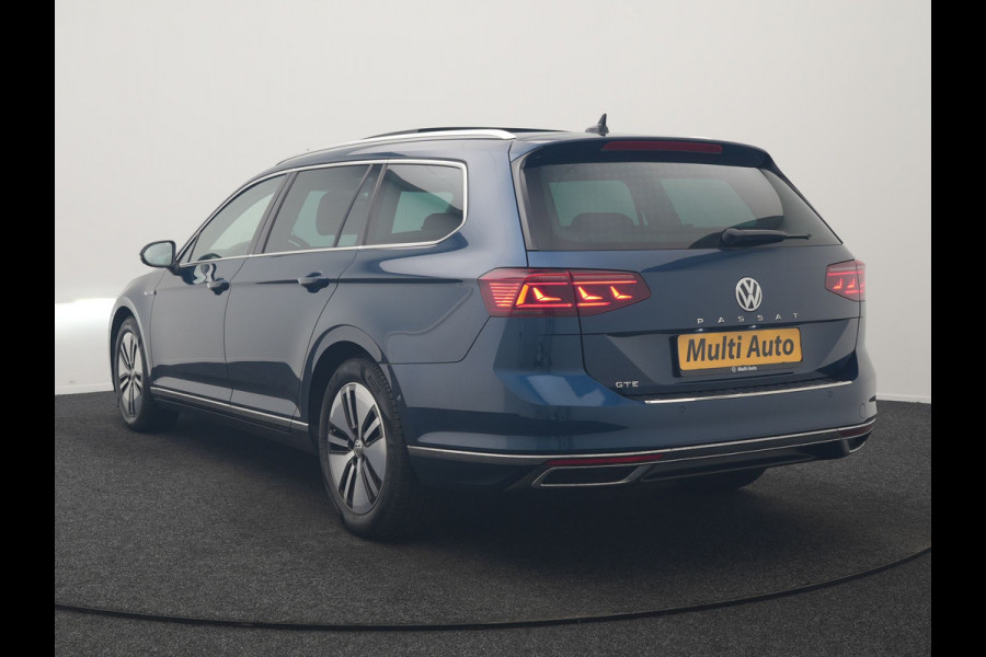 Volkswagen Passat 1.4 TSI PHEV GTE Business 218pk Dealer O.H. | Trekhaak Af Fabriek | Panodak | Head Up | Adaptive Cruise | 360 Camera | Dynaudio | Lederen Sportstoelen Memory & Massage | IQ Light | Stoelen & Stuur Verwarmd | Blis | Keyless | Apple Carplay | Plug In Hybrid |
