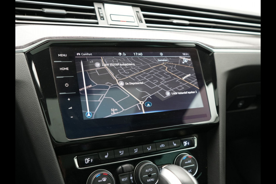 Volkswagen Passat 1.4 TSI PHEV GTE Business 218pk Dealer O.H. | Trekhaak Af Fabriek | Panodak | Head Up | Adaptive Cruise | 360 Camera | Dynaudio | Lederen Sportstoelen Memory & Massage | IQ Light | Stoelen & Stuur Verwarmd | Blis | Keyless | Apple Carplay | Plug In Hybrid |
