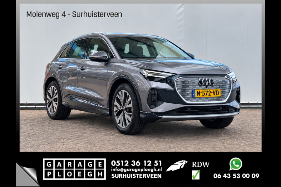 Audi Q4 e-tron 40 edition 77 kWh Soh 92% Leer Trekhaak Carplay Camera Advanced