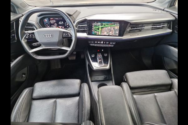 Audi Q4 e-tron 40 edition 77 kWh Soh 92% Leer Trekhaak Carplay Camera Advanced