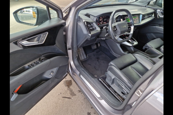Audi Q4 e-tron 40 edition 77 kWh Soh 92% Leer Trekhaak Carplay Camera Advanced