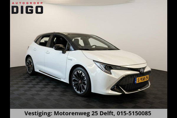 Toyota Corolla 1.8 HYBRID GR-SPORT BI-TONE AUTOMAAT GARANTIE 2031 CARPLAY NAVI.BI-TONE .PDC V+A .CLIMA.ADAPTIVE CRUISE