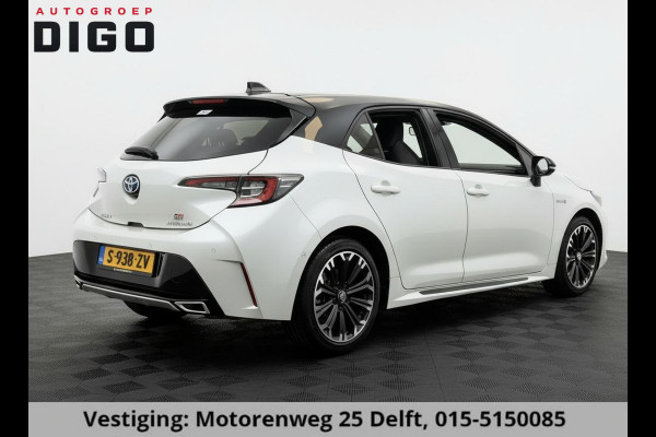 Toyota Corolla 1.8 HYBRID GR-SPORT BI-TONE AUTOMAAT GARANTIE 2031 CARPLAY NAVI.BI-TONE .PDC V+A .CLIMA.ADAPTIVE CRUISE