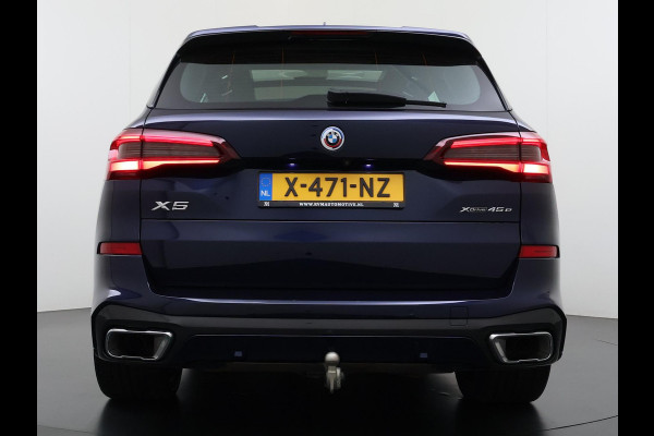 BMW X5 xDrive45e High Executive BOMVOL! | PANO | HARMAN KARDON | LASER LED | ELEK. ACHTER KLEP | ELEK. TREKHAAK | STOELVERWARMING | ELEK. MEM. SEAT | ACHTERUITRIJCAMERA | 22'' VELGEN | RIJKLAAR PRIJS + 12 MND BOVAG GARANTIE |