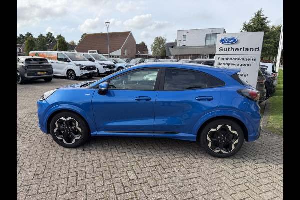 Ford Puma 1.0 EcoBoost Hybrid ST-Line X 155pk Automaat | Panoramadak | Afneembare trekhaak | Winter Pack | Adaptive cruise control | 360 graden camera | Bang&Olufsen | Elektrsiche achterklep | Matrix LED