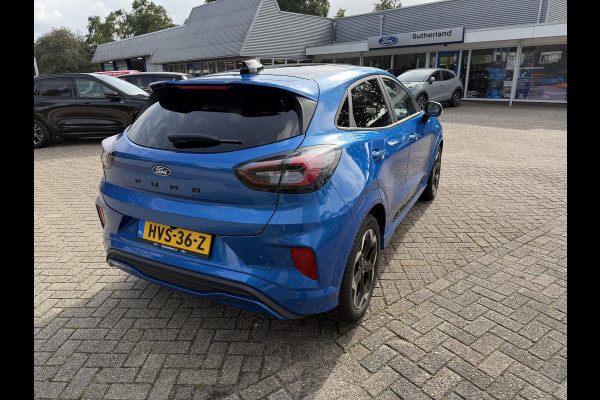 Ford Puma 1.0 EcoBoost Hybrid ST-Line X 155pk Automaat | Panoramadak | Afneembare trekhaak | Winter Pack | Adaptive cruise control | 360 graden camera | Bang&Olufsen | Elektrsiche achterklep | Matrix LED