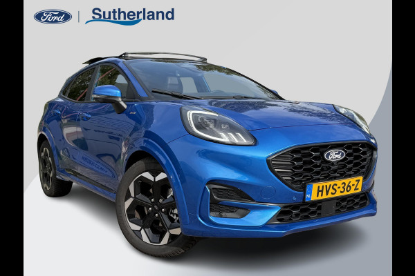 Ford Puma 1.0 EcoBoost Hybrid 155pk Automaat | Panoramadak | Afneembare trekhaak | Winter Pack | Adaptive cruise control | 360 graden camera | Bang&Olufsen | Elektrsiche achterklep | Matrix LED