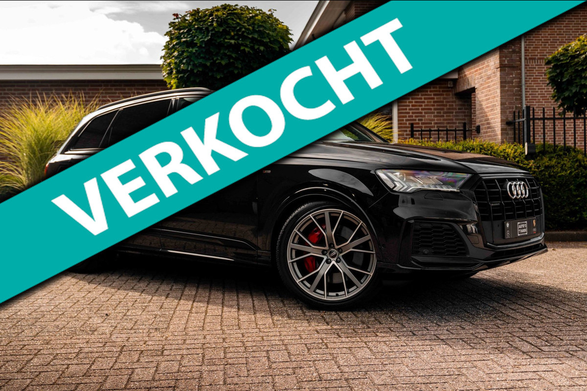 Audi Q7 60 TFSI e Quattro Competition Luchtvering Elek. Trekhaak Massage Matrix B&O Stoelverw/Ventilatie 22''
