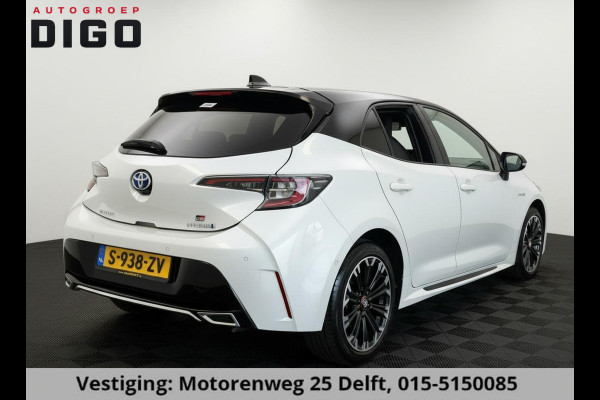 Toyota Corolla 1.8 HYBRID GR-SPORT BI-TONE AUTOMAAT GARANTIE 2031 CARPLAY NAVI.BI-TONE .PDC V+A .CLIMA.ADAPTIVE CRUISE