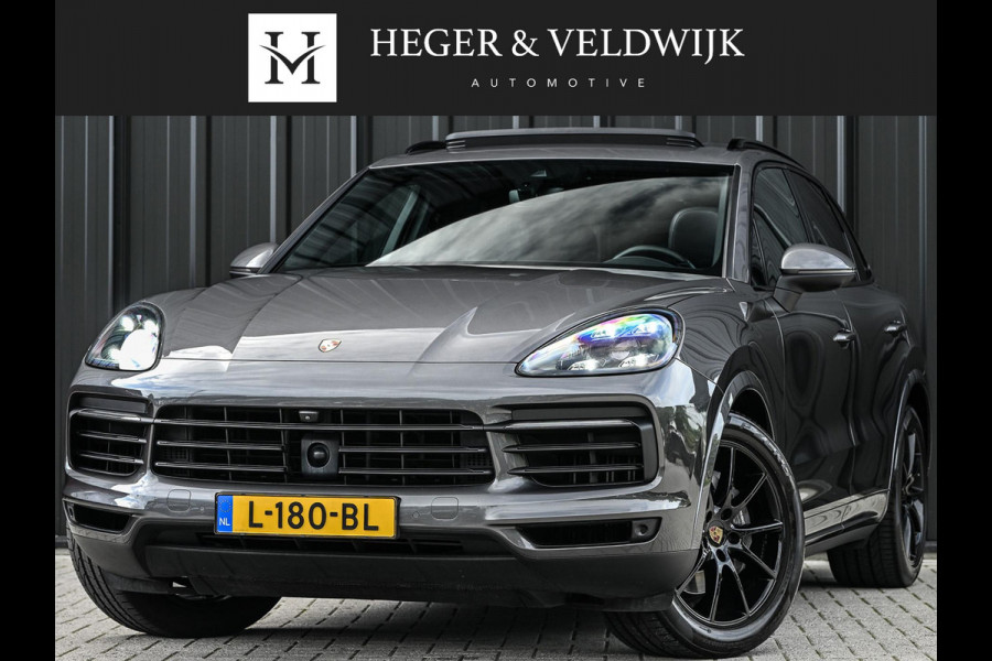 Porsche Cayenne 3.0 | Panoramadak | Achterasbesturing | Dealeronderhouden | 360 Camera | Luchtvering | Adaptive Cruise | Stoelverwarming V+A | Memory seat | Trekhaak |