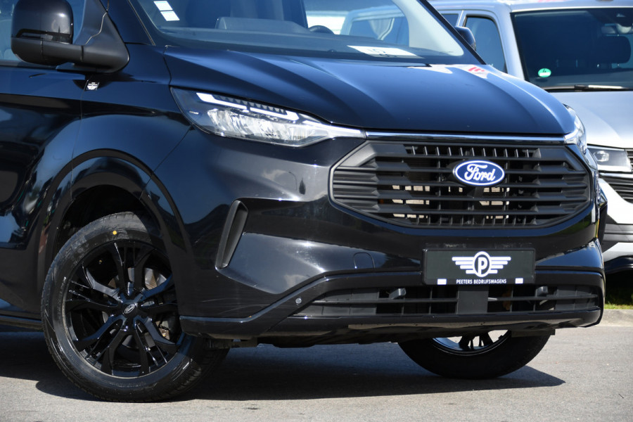 Ford Transit Custom 300 2.0 TDCI L1H1 Limited Black Edition Camera, Cruise, Carplay, LED, Stoelverwarming , 150pk, Sensoren, Trekhaak, Multimedia, Uniek!