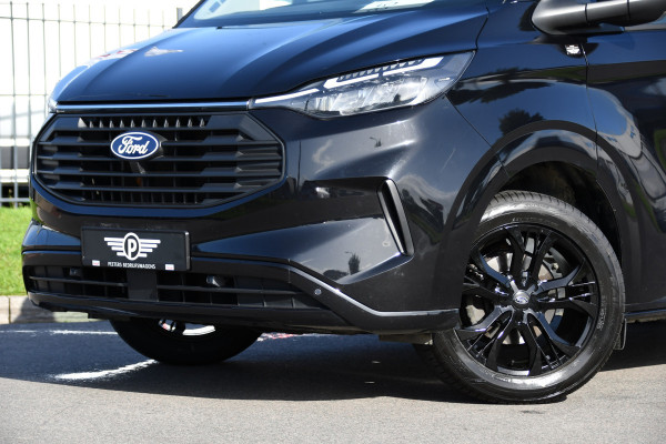 Ford Transit Custom 300 2.0 TDCI L1H1 Limited Black Edition Camera, Cruise, Carplay, LED, Stoelverwarming , 150pk, Sensoren, Trekhaak, Multimedia, Uniek!