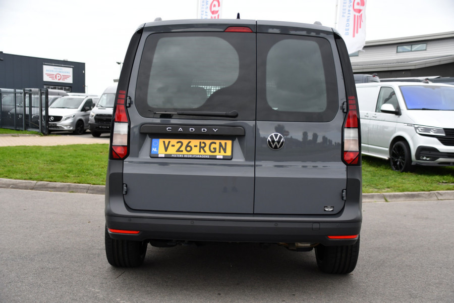 Volkswagen Caddy Cargo 1.5 TSI PB Edition Camera, Adaptieve Cruise, Carplay, LED, Stoelverwarming, Multimedia, Automaat, 115pk, Benzine, Uniek!