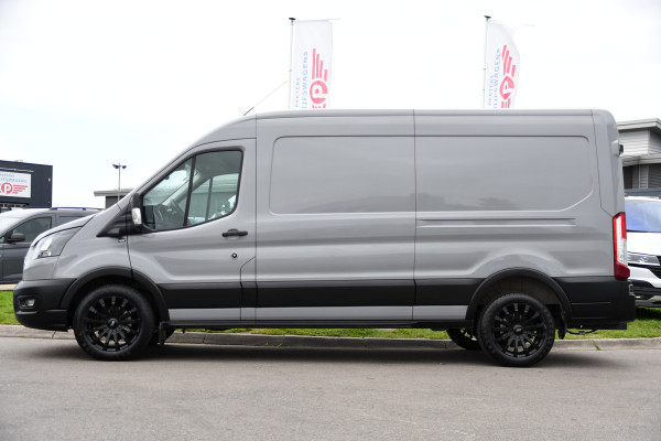 Ford Transit 350 2.0 TDCI L3H2 Raptor Edition FACELIFT! Virtual, 360 Camera, Carplay, Adaptieve Cruise, Stoelverwarming, Stuur verwarming, 165pk, automaat, Trekhaak, Uniek!