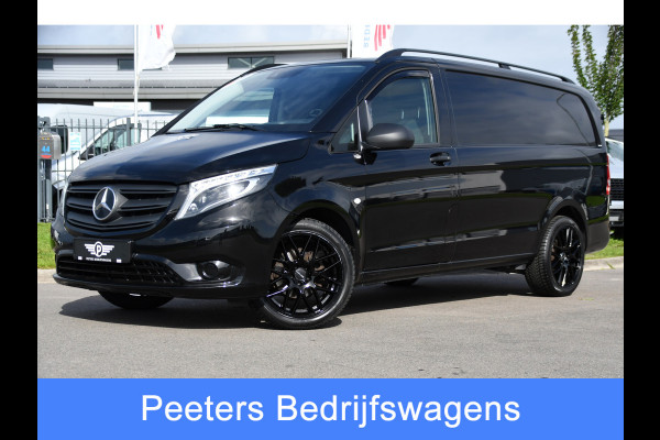 Mercedes-Benz Vito 116 CDI L2 Black Edition Camera, Cruise, Carplay, LED, 164pk, Stoelverwarming, Standkachel, Automaat, Multimedia, Uniek!