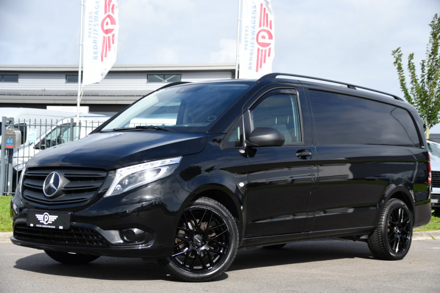 Mercedes-Benz Vito 116 CDI L2 Black Edition Camera, Cruise, Carplay, LED, 164pk, Stoelverwarming, Standkachel, Automaat, Multimedia, Uniek!